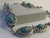 CINTO BOHO CHIC PRATA COM PEDRAS TURQUESA - comprar online