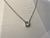 COLAR PRATEADO COM PINGENTE DE MOISSANITE SOLITÁRIO - comprar online