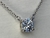 COLAR PRATEADO COM PINGENTE DE MOISSANITE SOLITÁRIO - L’Lexia Acessórios Femininos