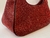 BOLSA DE MÃO CRAVEJADA COM CRISTAIS VERMELHOS - comprar online