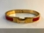 BRACELETE HERMÈS H VERMELHO na internet