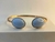 BRACELETE DOURADO PEQUENO COM PEDRAS AZUIS - comprar online
