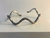 BRACELETE ONDULADO PRATEADO COM CRISTAIS - comprar online