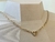 COLAR CARTIER CORAÇÃO CRAVEJADO DOURADO na internet