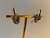 BRINCO EAR HOOK X DETALHADO ZIRC RODIO