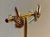 BRINCO EAR HOOK X DETALHADO ZIRC RODIO - comprar online