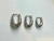ARGOLA CRAVEJADA OVAL PMG - loja online