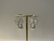 BRINCO PÉROLAS COM GARRAS E ZIRCÔNIAS - comprar online