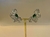 BRINCO EARCUFF FLOR CRAVEJADA COM GOTA ESMERALDA