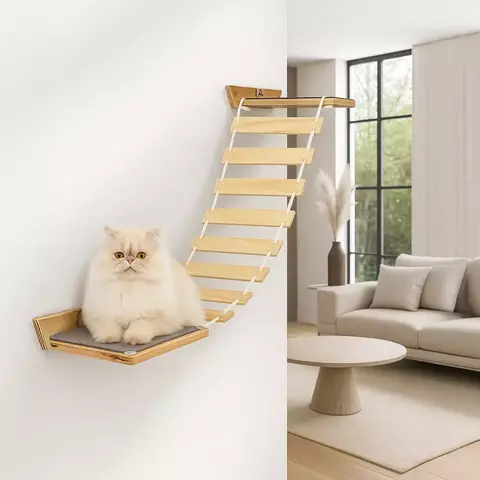 Puente Flotante para Gatos – Sistema de Repisas - comprar en línea