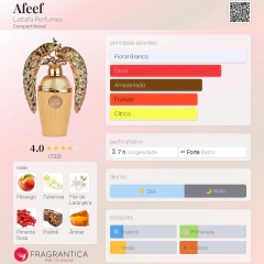 Afeef Lattafa 100ml Eau de Parfum - comprar online