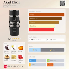 Asad Elixir Lattafa 100ml Eau de Parfum - comprar online