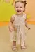 Vestido Linho Bordado Infanti - comprar online