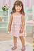 Vestido com Estampa Floral Bordado Infanti