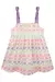 Vestido com Estampa Floral Bordado Infanti - comprar online