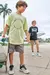 Conjunto Camiseta e Bermuda em Linho Panamá Preta Johnny Fox na internet