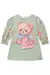 Vestido Manga Longa em Malha Fresh Estampa Urso Menina - Kukiê