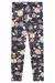 Calça Legging Em Fly Tech Estampa Bosque Azul Marinho Menina - Kukiê
