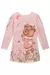 Vestido Manga Longa Termoskin Peluciado com Estampa de Urso - Infanti