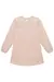 Vestido Manga Longa com Bordados Rosa - Infanti