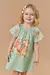 Vestido em Malha Fresh Estampa Encanto Verde - Kukiê