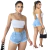 Short Feminino Jeans Curto Azul Claro - loja online