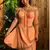 vestido corset romântico curto alça amarração na cintura - loja online