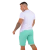 Bermuda Jeans Masculina Destroyed Verde Neon - loja online