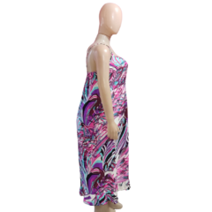 Solero de fibrana estampado
