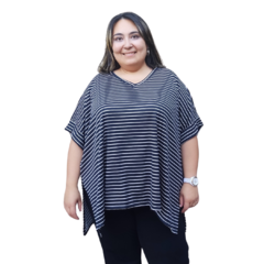 Remeron de morley rayado, corte oversize en internet