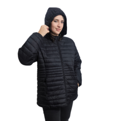 Campera impermeable con piel - AMARA