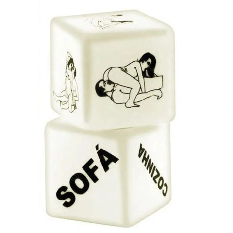 Dado Jogo do prazer - Local e Posições Hétero