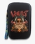 case estojo bag para tabaco, moderno, estiloso com estampa vault77 com estampa do goa, estampa de indiano com barba, moderno, de rave, fumando
