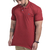 Camisa Polo Cinza Algodão com Elastano