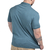 Camisa Polo Cinza Algodão com Elastano