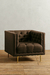 Sillón de un cuerpo Bella Donna color marrón con detalle de capitone en todo tu respaldo, asiento y apoyabrazos.