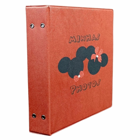 Álbum 10x15 Para 300 Fotos Minnie Disney Viagens