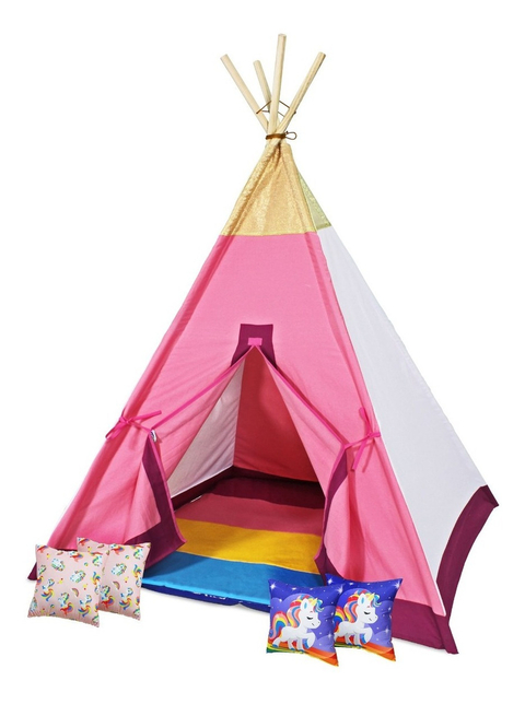 Cabana Infantil - Tema de Unicórnio