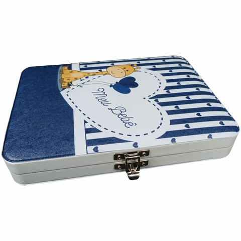 Album Fotos Meu Bebe Azul Girafa 100 Fotos 15x21