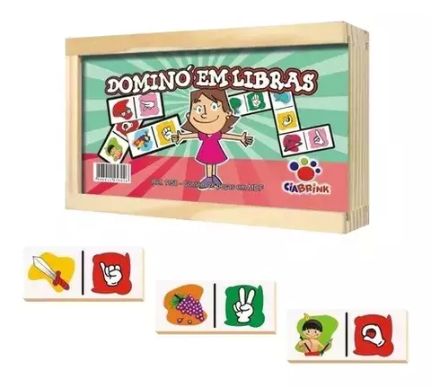 Dominó Alfabetização Em Libras Inclusão