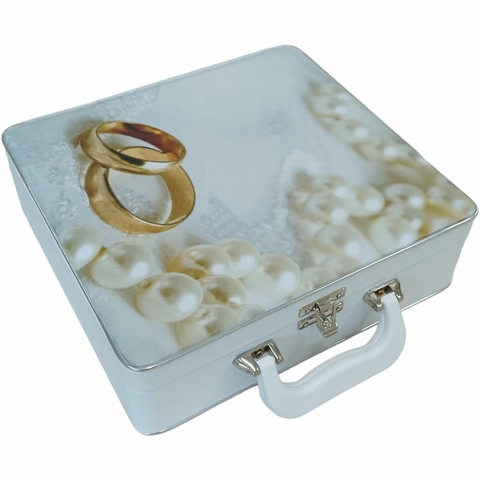 Álbum Maleta Enlace Casamento Pérolas 200 Fotos 15x21