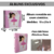 Álbum De Fotos Capa Menina Bailarina Rosa 500 Fotos 10x15 na internet
