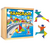 Brinquedo Educativo Em Madeira Jogo Tangram 70 Peças