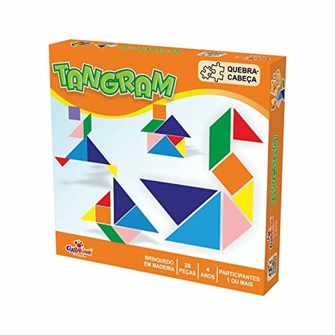 Tangram - Caixa Cartonada - Ciabrink - Brinquedo Educativo