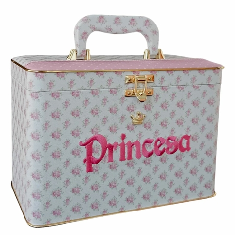 Álbum Box Luxo Princesa Menina Flor Rosa 200 Fotos 15x21