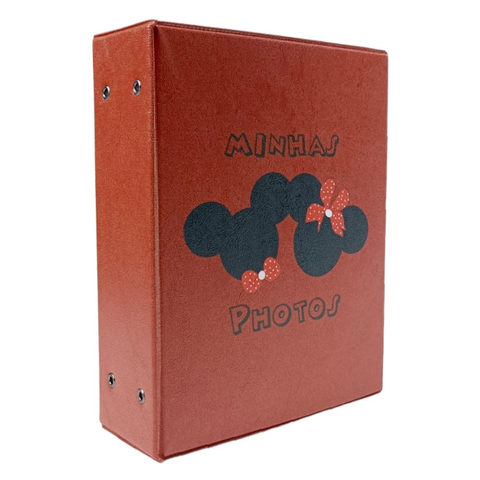 Álbum 10x15 Para 500 Fotos Minnie