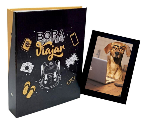 Álbum 200 Fotos 10x15 Ical (Bora viajar)