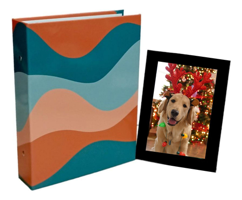 Álbum Para 200 Fotos 10x15 Ical (Ondas)