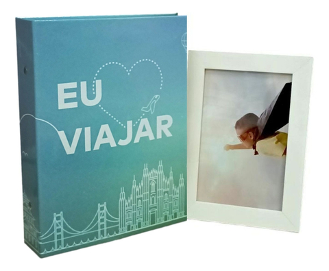 Álbum 200 Fotos 10x15 Ical (Eu amo viajar)
