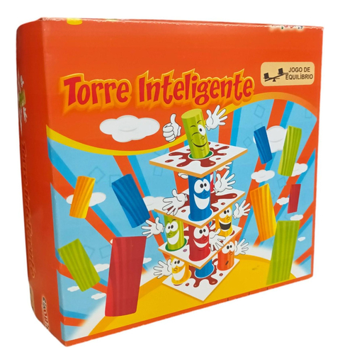 Torre Inteligente Jogo De Tabuleiro Equilíbrio 62 Peças
